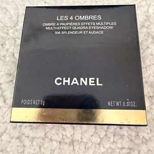 CHANEL Les 4 Ombres Eyeshadow in Black and Gold